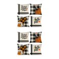 thumbnail image 1 of maskred Ensemble de 4 Pcs Entretien Sans Effort avec Housse de Coussin Décorative Facile d'Entretien Vacances Halloween-1 2Ensemble, 1 of 6