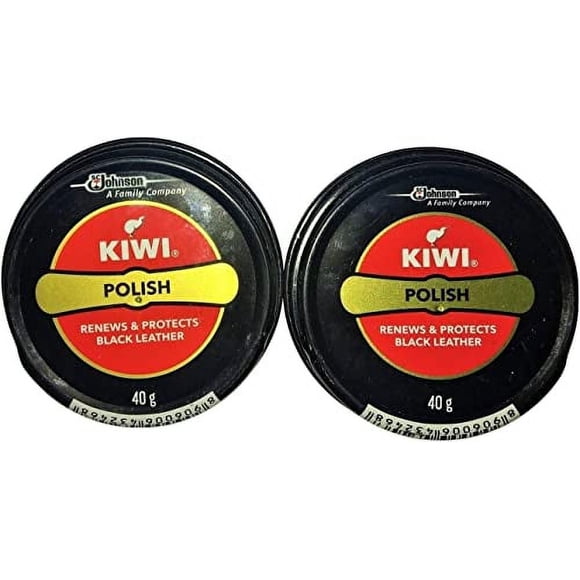 By Be The Bestest Kiwi Shoe Polish Paste (Pack Of 2) (Black)