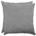thumbnail image 2 of Decorative Cushion, Chenille, Grey 2-pack 20X20, 2 of 5