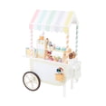 thumbnail image 1 of Wooden Ice Cream Cart Playset on Wheels, 1 of 7