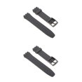 thumbnail image 4 of Baohd Versatile Silicone Watch Bands Watch Straps Replacement Rubber Wrist Band Gray 20mm 2Set, 4 of 6