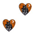 thumbnail image 1 of Maytalsory Exquisite And Fashionable Halloween Enamel Pin Brooch Gift For Gothic Jewelry Enthusiasts castle 2Set, 1 of 6