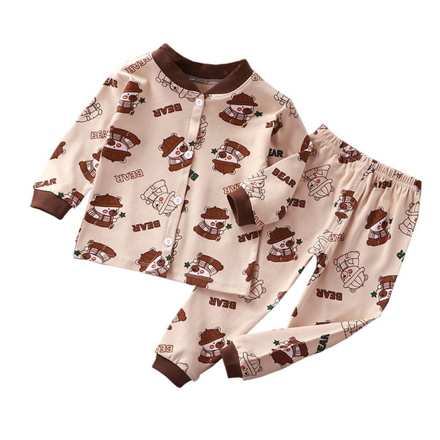 2025 Barboteuse en Coton à Imprimé Garçons Pyjama Long Taille 8 Pyjamas une-Pièce Grenouillères Pyjama Garçon s