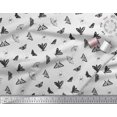 thumbnail image 3 of Soimoi Black Rayon Fabric Dot & Butterfly Fabric Prints By Yard 56 Inch Wide, 3 of 3