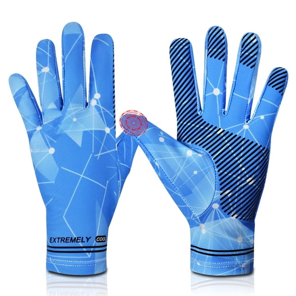Gants de Soleil pour Hommes et Femmes, Protection UV, Fins UPF 50+ à Écran Tactile, Gants de Conduite à Doigts Complets pour la Randonnée, le Vélo, le Golf, l'Équitation