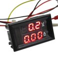 thumbnail image 3 of DC100V 10A Voltmeter Ammeter LED Dual Volt Amp Meter Voltage Current O5T2, 3 of 8