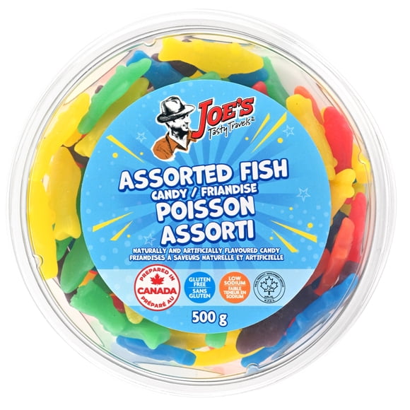 Joe's Tasty Travels Assorted Gummi Fish
