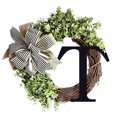thumbnail image 1 of RKSTN Fall Decorations for Home Last Name Year Round Front Door Wreath,Decorative Hanging Plaques In Front Of The Door Decorations, 1 of 1