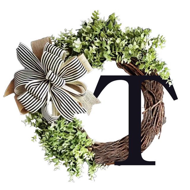 RKSTN Fall Decorations for Home Last Name Year Round Front Door Wreath,Decorative Hanging Plaques In Front Of The Door Decorations