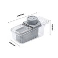thumbnail image 2 of Food Chopper And Dicer With 7 Interchangeable Stainless Steel Blades And 1.2 L Container Tray, 2 of 8