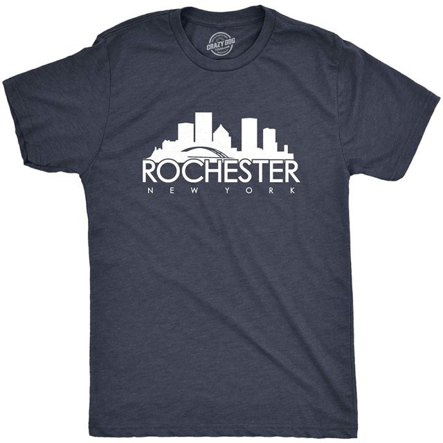 Mens Rochester New York T Shirt NY Shirt Hometown Pride Tee