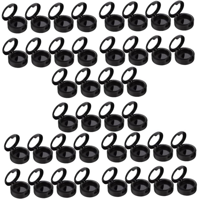 HUGFEGWE 40 Pcs Empty Eye Shadow Box Make up Container Makeup Case Makeup Accessories Eyeshadow Container Makeup Empty Plate Eyeshadow Holder Eyeshadow Compact Case Makeup CJB91-136468