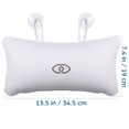 thumbnail image 2 of HINTRMENT Shower Seat Cushion Pillow For Tub PVC White 1Pcs, 2 of 7
