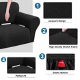 thumbnail image 4 of PiccoCasa Housse Extensible pour Canapé, Lavable, Housses de Meubles pour Chiens, Noir, Petit, 4 of 7