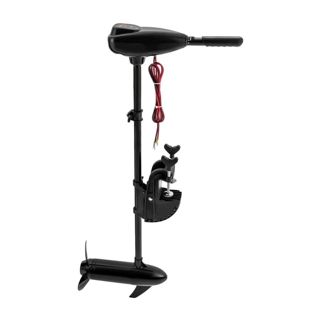 85LB Thrust Electric Trolling Motor, Outboard Brush Engine Inflatable ,for Fishing Boat Brush Motor 1.6HP 24V ,Easy to Install