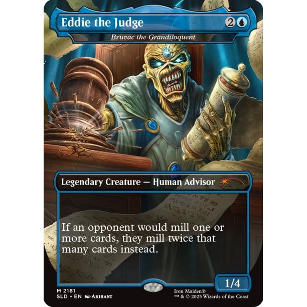Magic the Gathering Secret Lair x Iron Maiden: Eddie Unchained