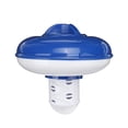 thumbnail image 1 of Amdohai Distributeur Flottant de Comprimés pour Spa, Distributeur de Chlore Flottant pour Piscine, Support de Produits Chimiques, Fond Rétractable, 1 of 8