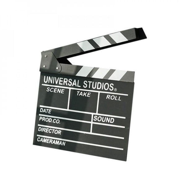 Wood Director Video Scene Clapperboard TV Movie Clapper Board Photography Online Shop Photo Decorations Ornaments