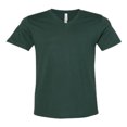 thumbnail image 1 of Bella Canvas Mens Jersey V-Neck Tee, S, Forest, 1 of 1