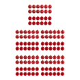 thumbnail image 1 of Transemion 24pieces Effective Decoration Balls Easy To Christmas Essentials Durable red 5Set, 1 of 6