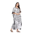 thumbnail image 4 of Caftans Longs pour Femmes Grande Taille Robe Caftan Robe de Soirée Fête Été Plage Robe d'Été Manches Kimono Longues Robes Décontractées en Ligne, 4 of 7