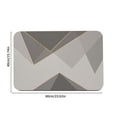 thumbnail image 3 of Summer Savings!Super Absorbent Bathroom Bath Mat Quick Dry Floor Mat,Diatomaceous Earth Mat,Non Slip Thin Bathroom Rugs,Rubber Backed,Bathroom Rug in Front Of The Kitchen Sink,Shower Room,Bathtub, 3 of 8