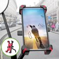 thumbnail image 1 of Support de Téléphone Mobile Extérieur pour Navigation à Vélo, Support de Téléphone Mobile Absorbant les Chocs, Modèle de Rétroviseur, 1 of 6