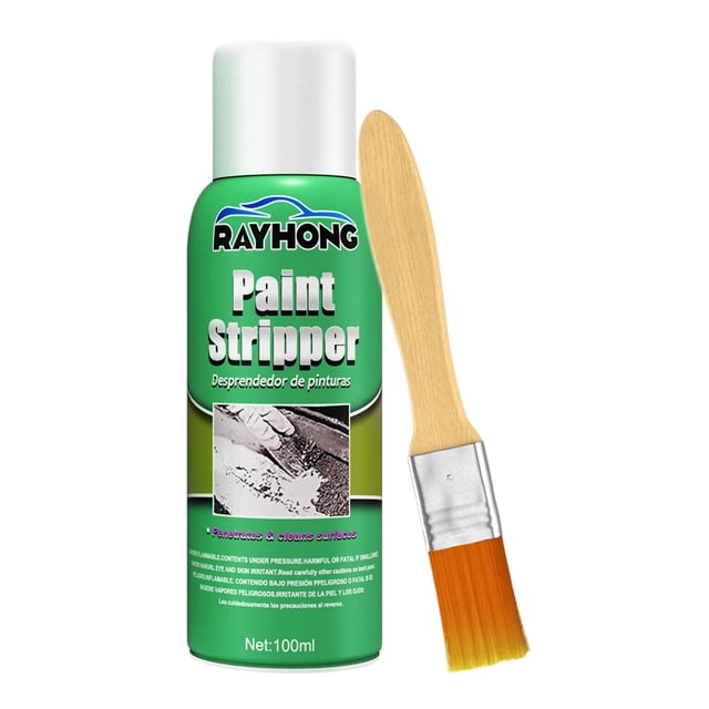 jifeng Paint Remover Liquid High Efficiency Professional Strength Paint Varnish 100ML+ Brush