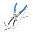 thumbnail image 2 of HINTRMENT 1Pcs Blue Metal Welding Plier for Professional Welding Auxiliary Tools with Long Nose Style, 2 of 7