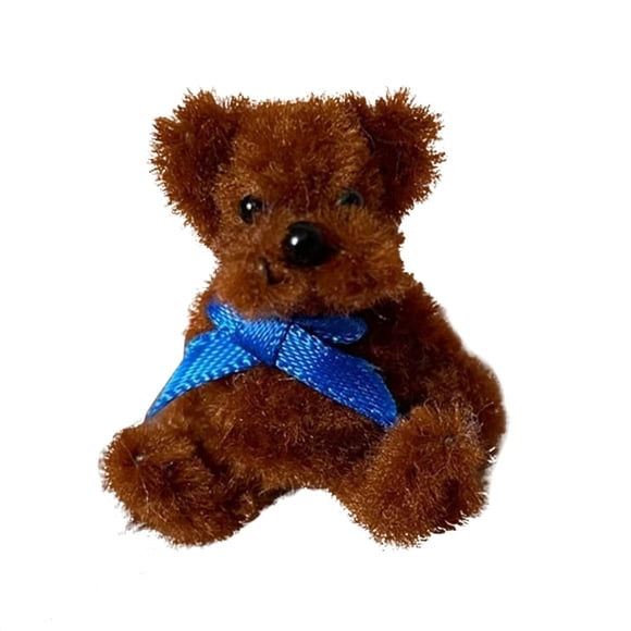 Petit Ourson en Peluche Fait à la Main - un Petit Câlin d'Ours de Poche - Prêt à Faire des Câlins d'Ours à Qui A Besoin d'Un Jeton d'Amour - Câlin de Poche d'Animal - Mignon Objet de Collection