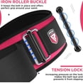 thumbnail image 2 of RDX Weight Lifting Belt, 6 Inch Curved Padded Back Lumbar Support, Functional Fitness Strength Training, Core Exercise Workout Bodybuilding Powerlifting Deadlifts Squats, Home Gym Equipment, 2 of 8
