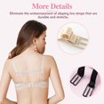 thumbnail image 3 of Bra Extenders for Women Adjustable 3 Hook Strap Clips Comfortable Support Full Cup Size Accessory Seamless Secure Fit, 3 of 5