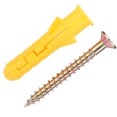 thumbnail image 1 of Expansion Wall Plug  Self Tapping Screws  Self Drilling Screws  Wall Expansion Plug  Plastic Screw Wall Plug Plastic Expansion Wall Plug Screw Fixings   Self Tapping Screws, 1 of 8