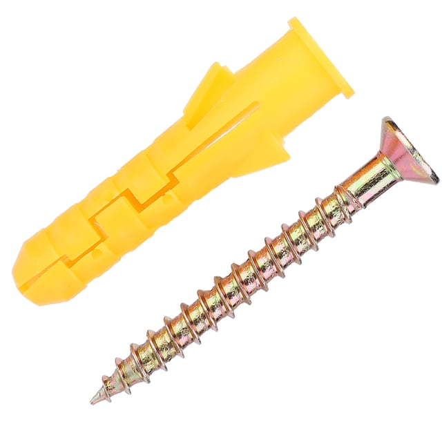 Expansion Wall Plug Self Tapping Screws Self Drilling Screws Wall Expansion Plug Plastic Screw Wall Plug Plastic Expansion Wall Plug Screw Fixings Self Tapping Screws