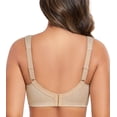thumbnail image 2 of Curyon Women's Minimizer Bra Comfort Non Padded Wireless Full Figure Plus Size Bras,46D, 2 of 6