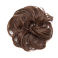 thumbnail image 2 of Messy Extensions de Chignon de Cheveux Scrunchies Morceaux de Cheveux Donut Updo Queue de Cheval pour les Femmes, 2 of 6