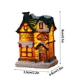 thumbnail image 3 of PENGXIANG Christmas Village LED Lighted Christmas Village Houses with Figurines  Christmas Village Collection Indoor Room Decor - Collectible Buildings, 3 of 14
