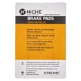 thumbnail image 2 of Niche Brake Pad Set for BMW R100RS Semi-Metallic Motorcycle 519-KPA2309D, 2 of 5