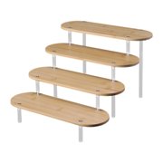 TISHITA Acrylic Display Riser Display Rack for Model Vehicles Action Figure Cosmetic 40cm