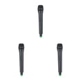 thumbnail image 4 of QualitChoice Microphone Artificiel Portatif à Main pour Enfants, Diffusion en Direct, Scène, Performance, Simulation Portable, Faux Micro, Accessoires, Jouet, Festival, Grand Tube, Noir, Ensemble de 3, 4 of 6
