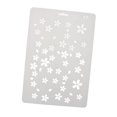 thumbnail image 4 of Drawing Template Plastic Ruler Stencil DIY Painting Ornamental Paint Board Hollow Album Decor, No.17, 4 of 7