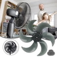 thumbnail image 4 of Suyin Grey For 16 Inch Plastic Fan Blade Replacement For Standing Or Table Fans, 4 of 9