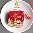 thumbnail image 2 of Mini Christmas Coin Storage Cans Earrings Headphones Storage box Decor Gifts, 2 of 5