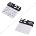 thumbnail image 2 of Compact Size Acrylic Clapboard Dry Erase TV Film Movie Director Cut Action Scene Clapper Board Slate, 2 of 7