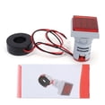 thumbnail image 2 of Current Signal Indicator, Universal Current Square Signal Light 60~500V AC AD16-22FVA  For Outdoor Indoor Red,Green,Blue,White,Yellow, 2 of 8