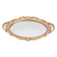 thumbnail image 1 of MasteelfCA 1PC Retro Mirror Tray Jewelry Perfume Photography Prop Delicate Mirror Plate, 1 of 8