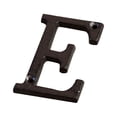 thumbnail image 1 of relayinert Durable And Rustproof Metal House Number Plaque Impeccable Door Decoration Easy To Install Metal Letters House Numbers B17--E 1Set, 1 of 6