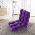 thumbnail image 3 of Velago Clam Adjustable Folding Plush Floor Gaming Chair, 3 of 4