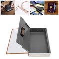thumbnail image 4 of Diversion Book Safe, Book Safe Box Strong ABS Combination Lock  For Card Brown, 4 of 8