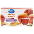 thumbnail image 2 of Great Value Diced Peaches in Gel, 2 of 4